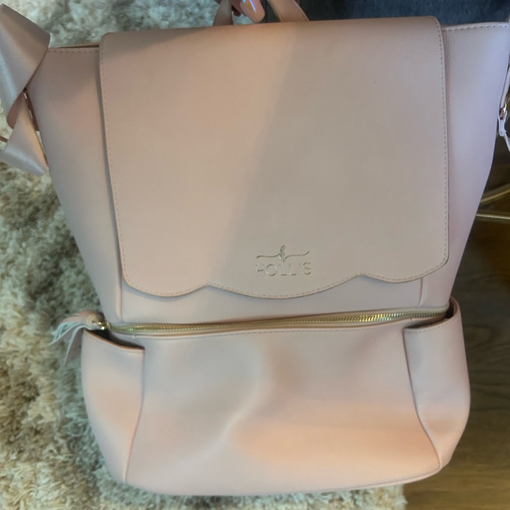 Hollis Blush Diaper Bag like new